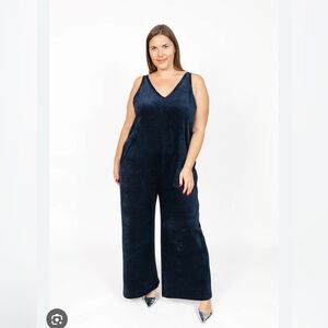 Smash + Tess Navy Jumpsuit
